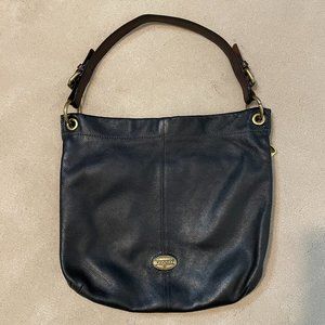 Black Leather Fossil Purse